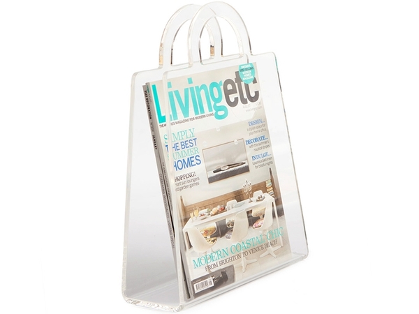 Magazine rack Handbag - Transparent